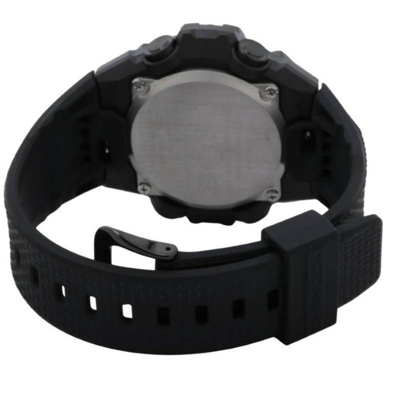 卡西歐 G-SHOCK GSTEEL GSTB400 系列 GSTB400BB1AJF 黑色樹脂/不鏽鋼男士手錶-4