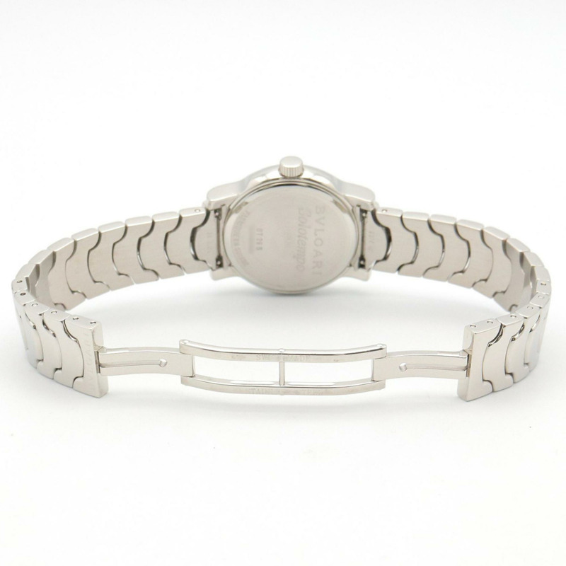 寶格麗 (Bulgari) Solo Tempo 系列腕錶，精鋼材質，女士款，黑色，ST29S-3