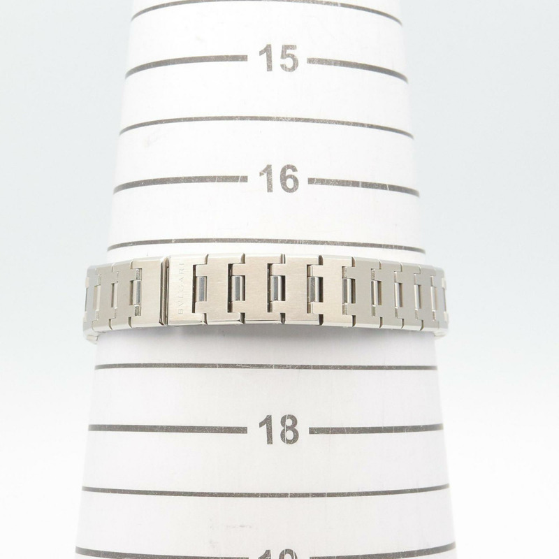 寶格麗 (Bulgari) BVLGARI 女士黑色不鏽鋼腕錶 BB26SS-6