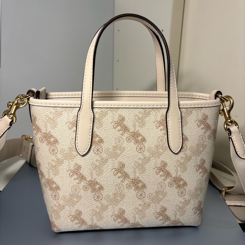 COACH 官方直營 CITY 馬車圖案/經典Logo迷你托特包 手提包、斜背包-7