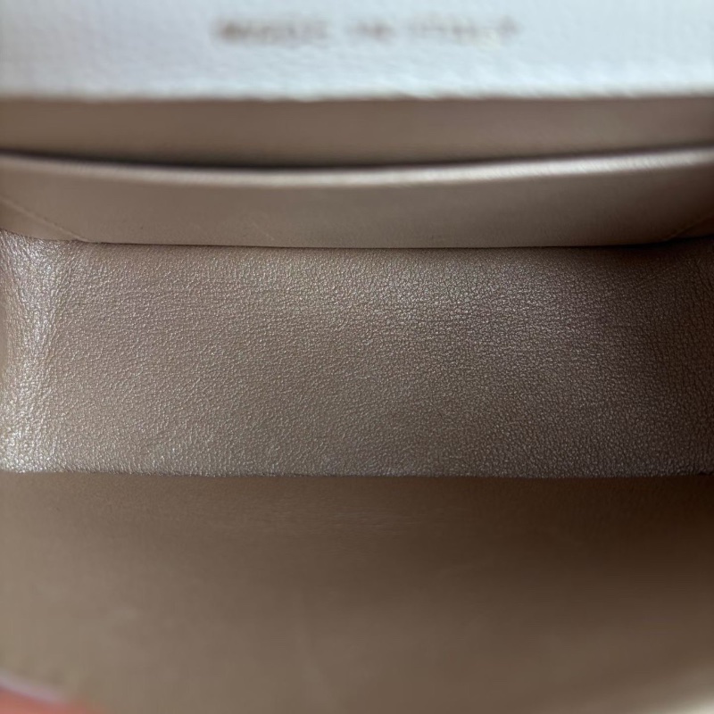 Gucci Osiride系列拼皮虎頭包白色牛皮拼老花拼蛇皮 22*17*6.5  98新配件肩帶 塵袋-3