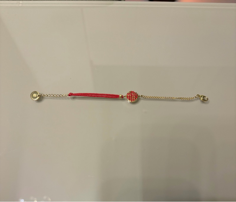 Swarovski限量故宮聯名款福字紅色幸運手鏈-2