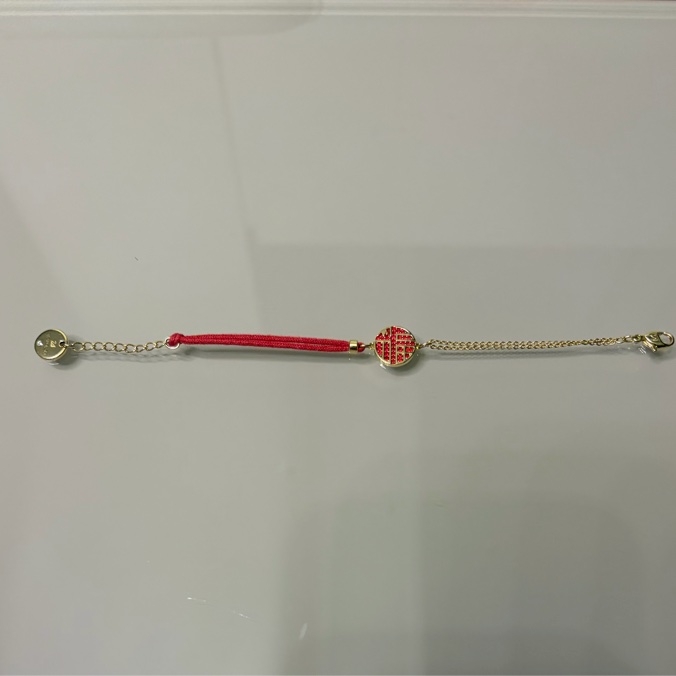 Swarovski限量故宮聯名款福字紅色幸運手鏈-10