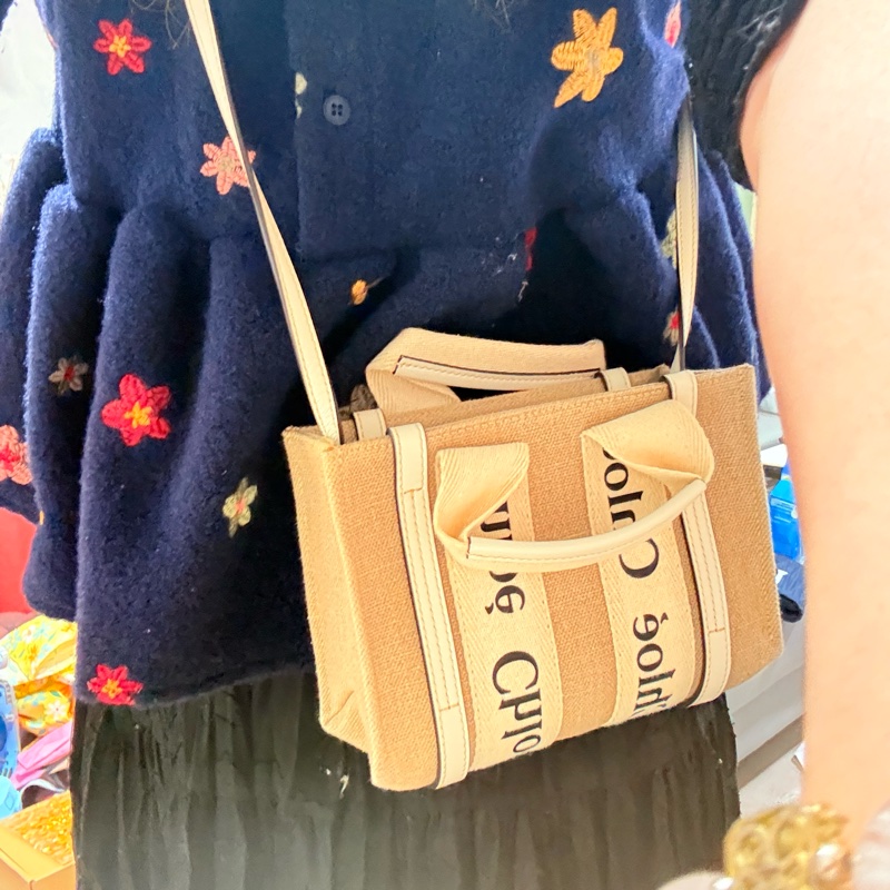 CHLOE 迷你 woody 手提包-1