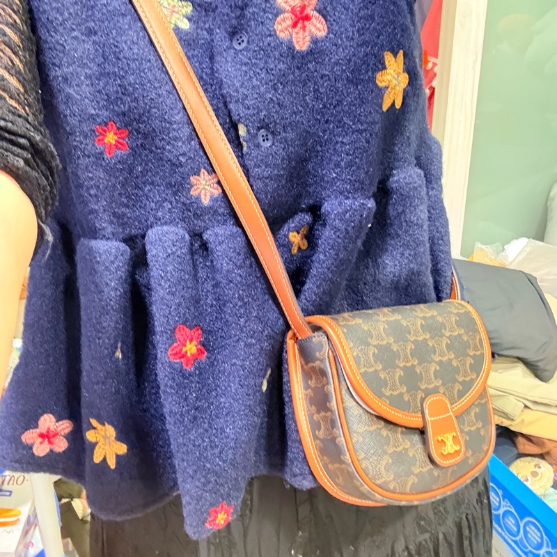 celine mini 小馬鞍包-1