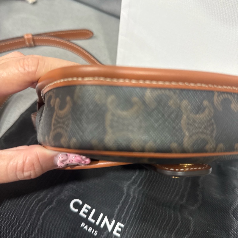 celine mini 小馬鞍包-11