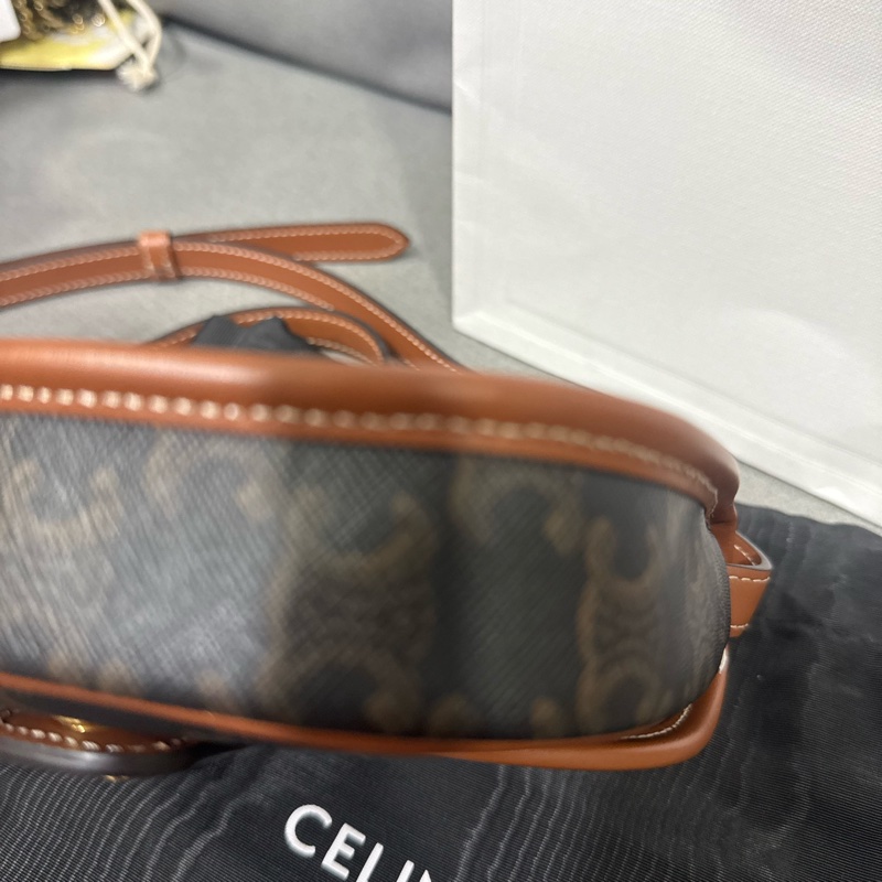 celine mini 小馬鞍包-12