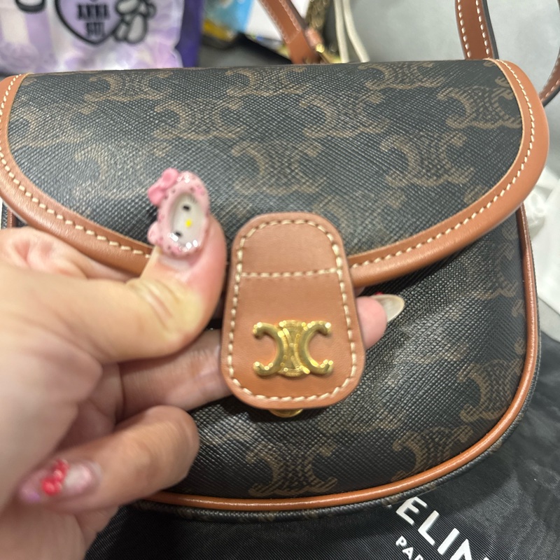 celine mini 小馬鞍包-14