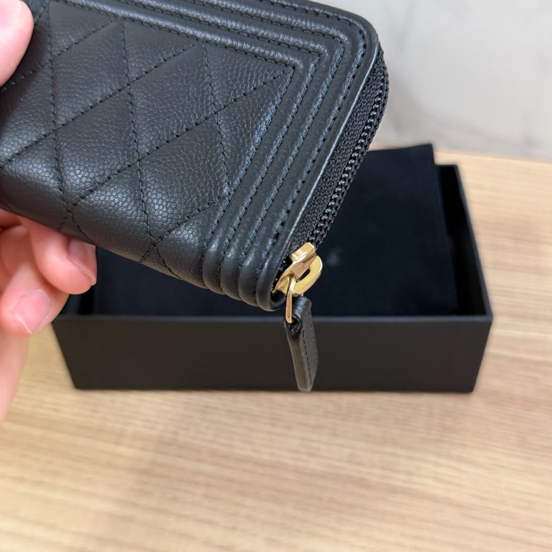 （全新）Boy荔枝皮ㄇ拉 短夾/零錢包-17