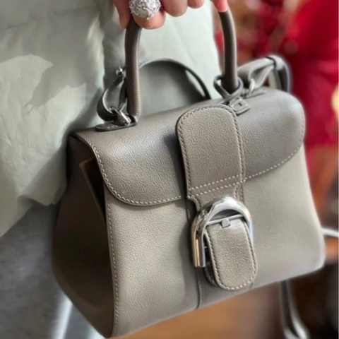 ✨Delvaux 德爾沃 brilliant mini 超難買大象灰 99新🩶