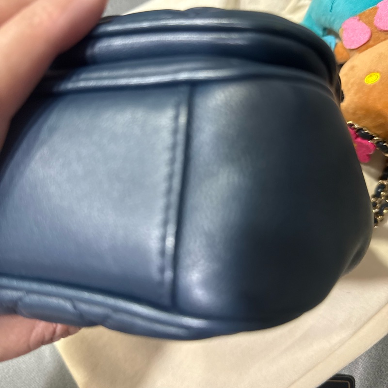 CHANEL AFFINITY 郵差袋(藍色）-8