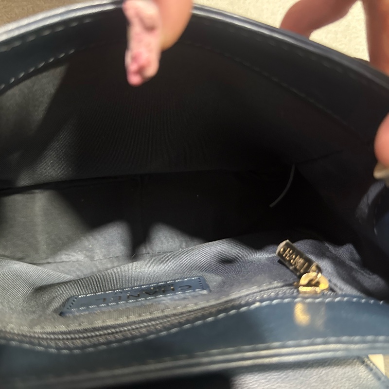 CHANEL AFFINITY 郵差袋(藍色）-9