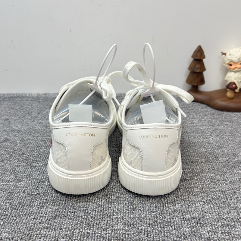 99新❤️LV 路易威登 櫻桃系列  低幫 帆布鞋 板鞋 女款 白色/38.5碼-5