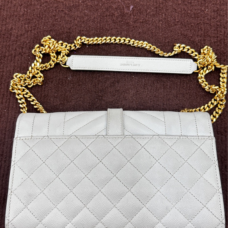 Saint Laurent /Shoulder Bag（信封包）白-8