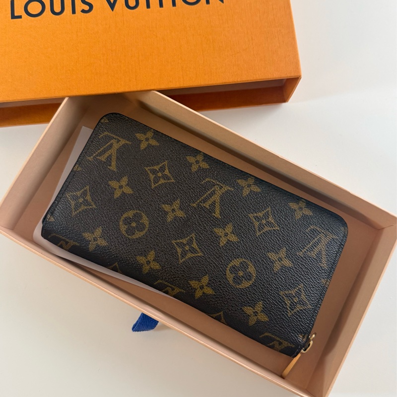 ✔️LV Louis Vuitton 路易威登 Monogram 拉鍊長夾-1