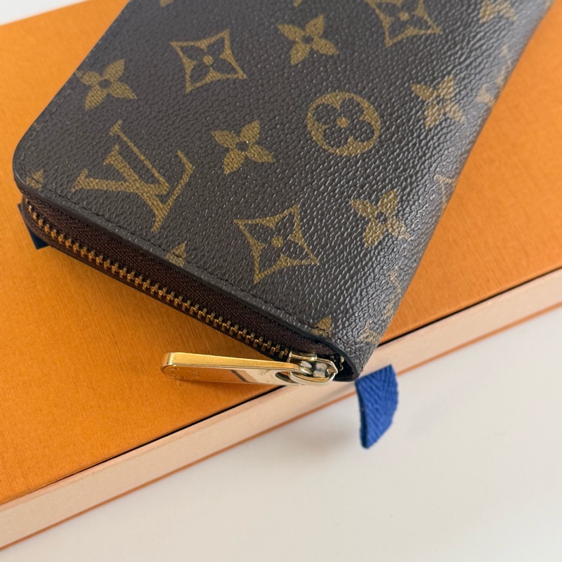 ✔️LV Louis Vuitton 路易威登 Monogram 拉鍊長夾-10