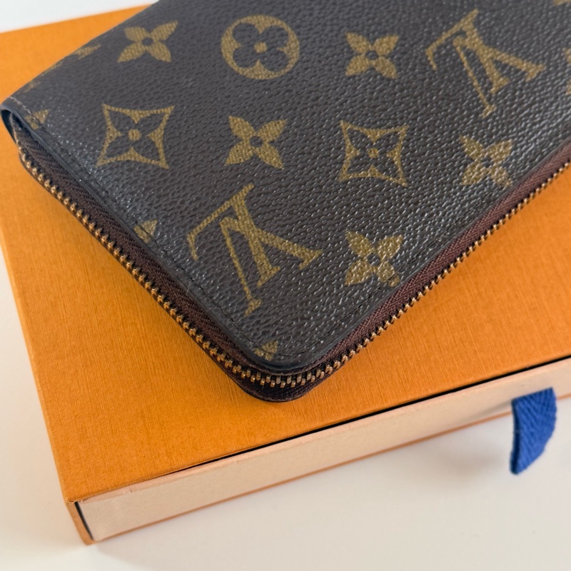 ✔️LV Louis Vuitton 路易威登 Monogram 拉鍊長夾-12