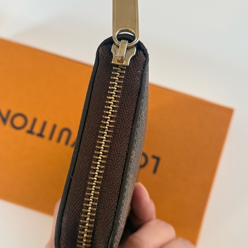 ✔️LV Louis Vuitton 路易威登 Monogram 拉鍊長夾-16