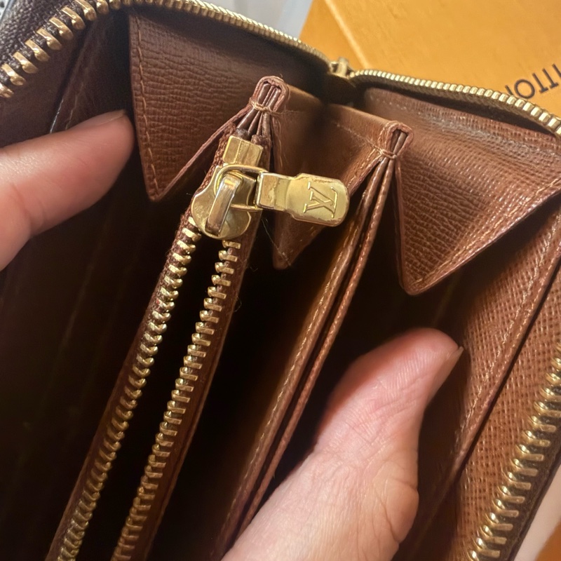 ✔️LV Louis Vuitton 路易威登 Monogram 拉鍊長夾-25