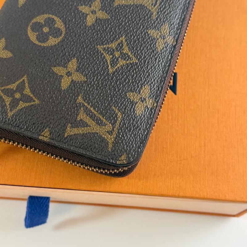 ✔️LV Louis Vuitton 路易威登 Monogram 拉鍊長夾-34