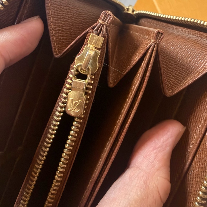 ✔️LV Louis Vuitton 路易威登 Monogram 拉鍊長夾-44
