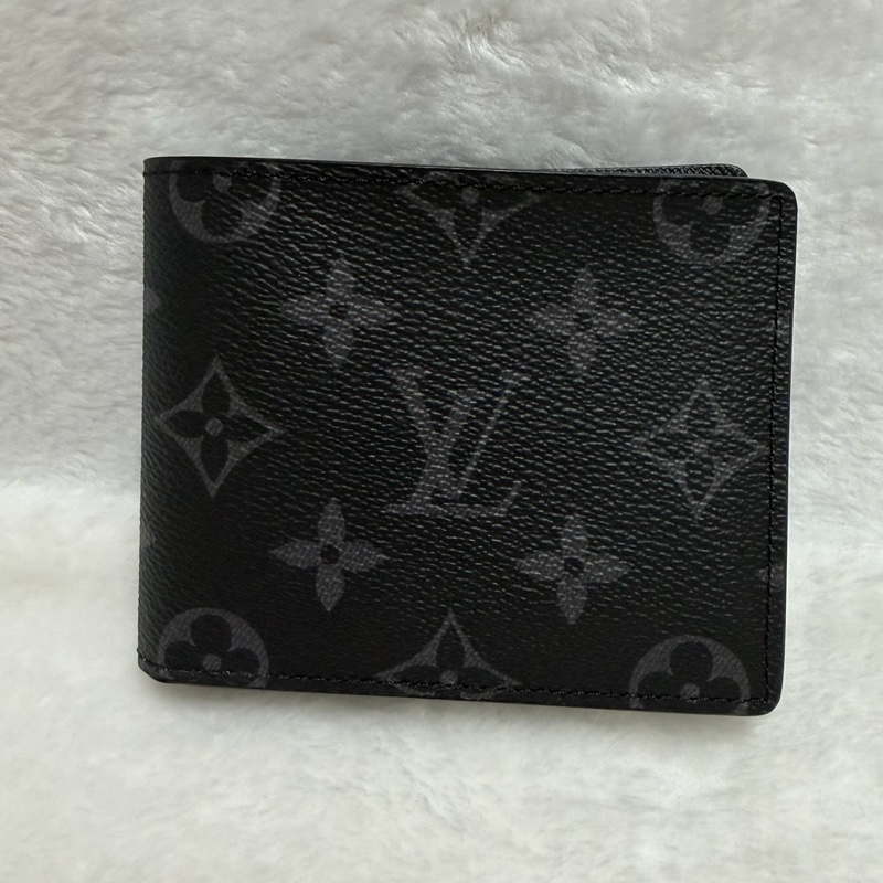 ▫️99新全新閒置品▫️LV黑老花短夾-6