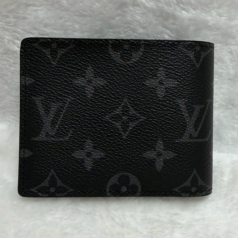 ▫️99新全新閒置品▫️LV黑老花短夾-7