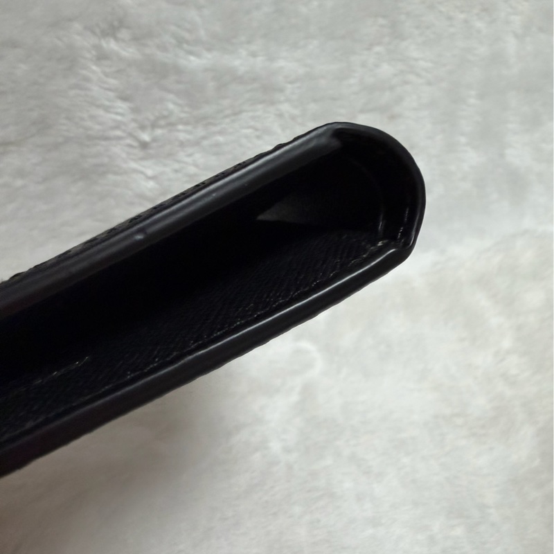 ▫️99新全新閒置品▫️LV黑老花短夾-11