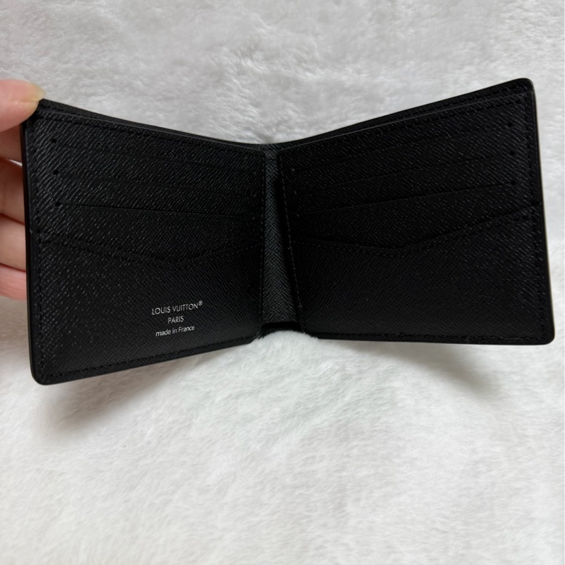 ▫️99新全新閒置品▫️LV黑老花短夾-14