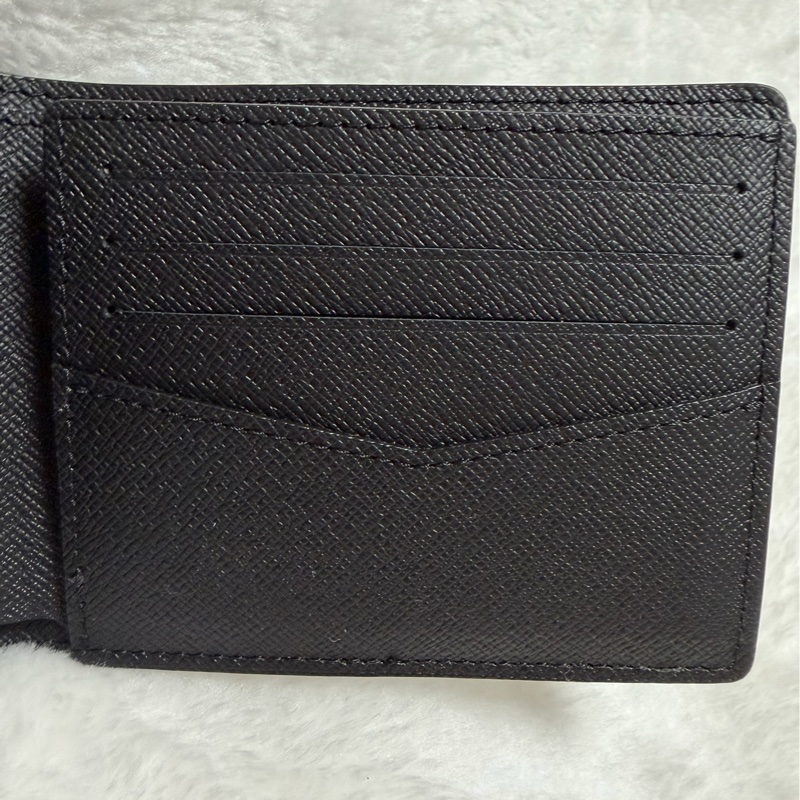 ▫️99新全新閒置品▫️LV黑老花短夾-16