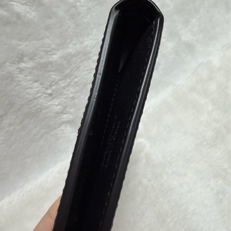 ▫️99新全新閒置品▫️LV黑老花短夾-17