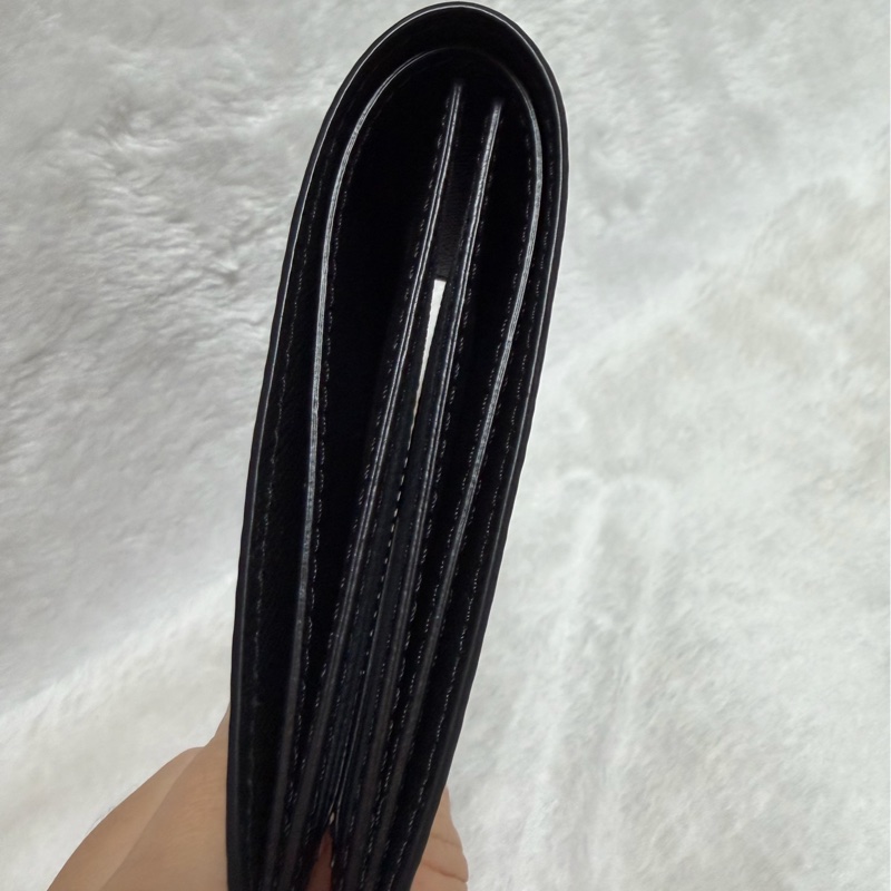 ▫️99新全新閒置品▫️LV黑老花短夾-19