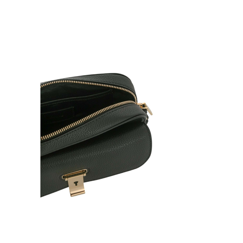 粒面小牛皮革斜揹袋-2