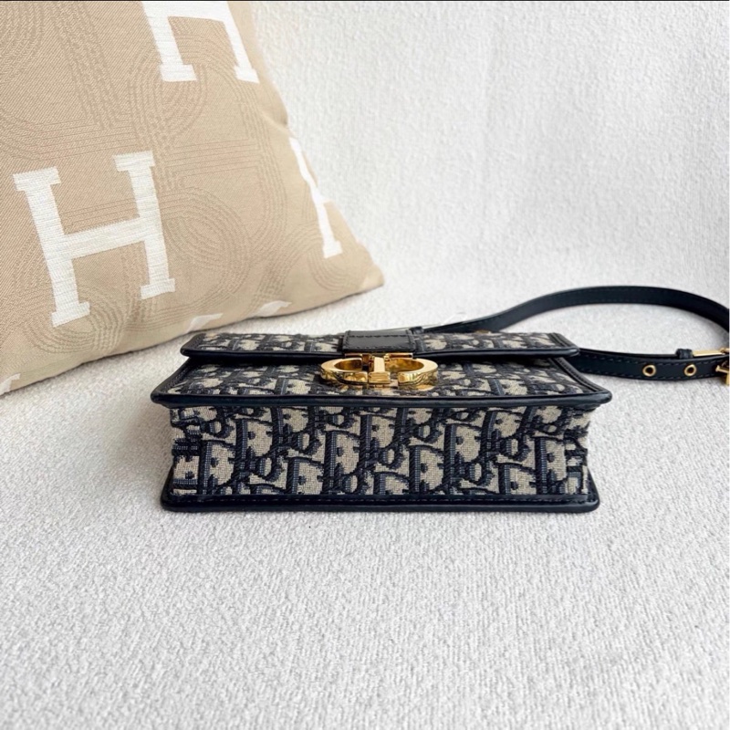 上鏡神器😍Dior迪奧老花蒙田30小號鏈條包單肩斜挎包-5