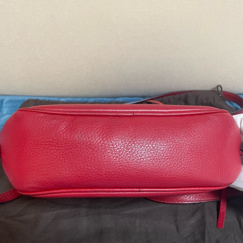 GUCCI SOHO 雙G壓紋牛皮革大流蘇相機包(秒殺價)-1