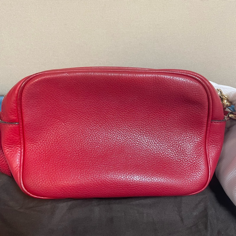 GUCCI SOHO 雙G壓紋牛皮革大流蘇相機包(秒殺價)-2