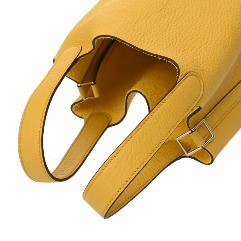 愛馬仕 Picotin Lock PM Sun W 印記(約 2024 年)女士 Taurillon Clemence 手提包 A 級二手 Ginzo-3