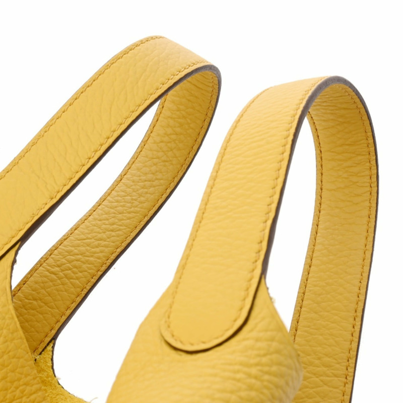 愛馬仕 Picotin Lock PM Sun W 印記(約 2024 年)女士 Taurillon Clemence 手提包 A 級二手 Ginzo-4