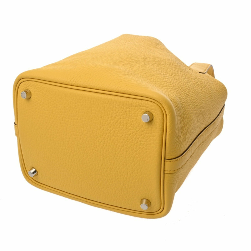 愛馬仕 Picotin Lock PM Sun W 印記(約 2024 年)女士 Taurillon Clemence 手提包 A 級二手 Ginzo-5