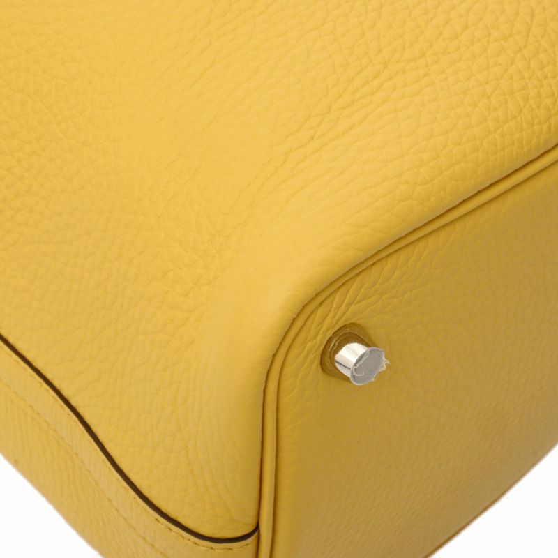 愛馬仕 Picotin Lock PM Sun W 印記(約 2024 年)女士 Taurillon Clemence 手提包 A 級二手 Ginzo-6