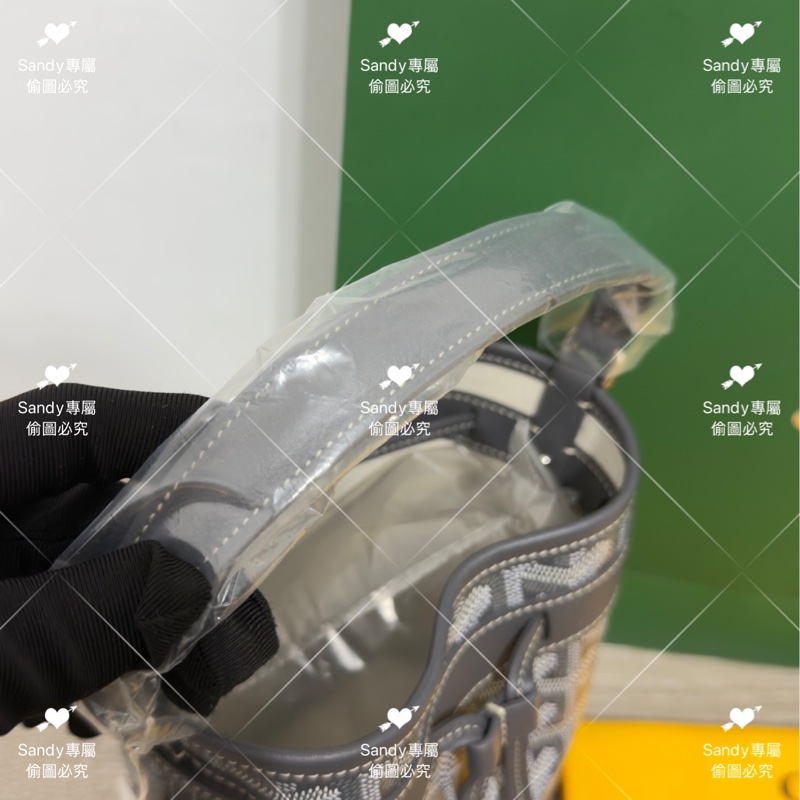 🩶Goyard mini 小水桶 灰色🩶全新全配-2