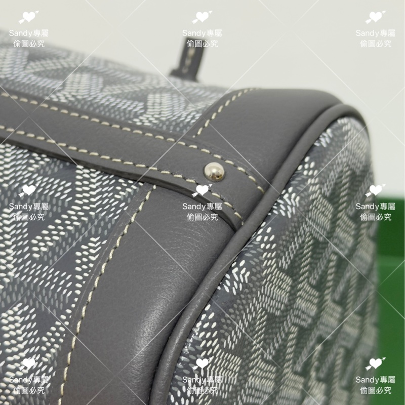 🩶Goyard mini 小水桶 灰色🩶全新全配-7