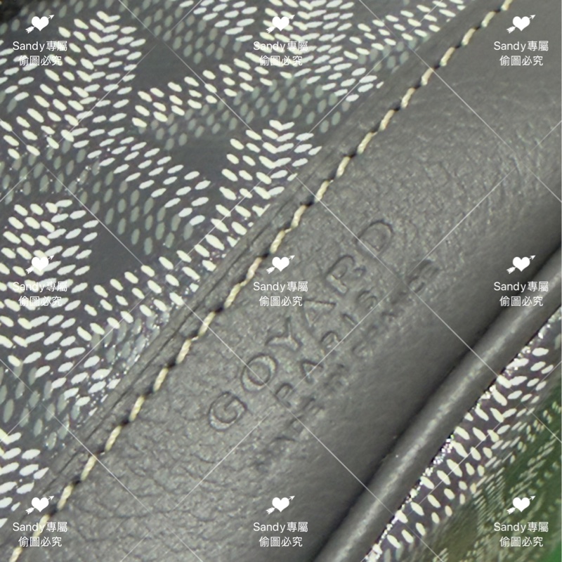 🩶Goyard mini 小水桶 灰色🩶全新全配-8