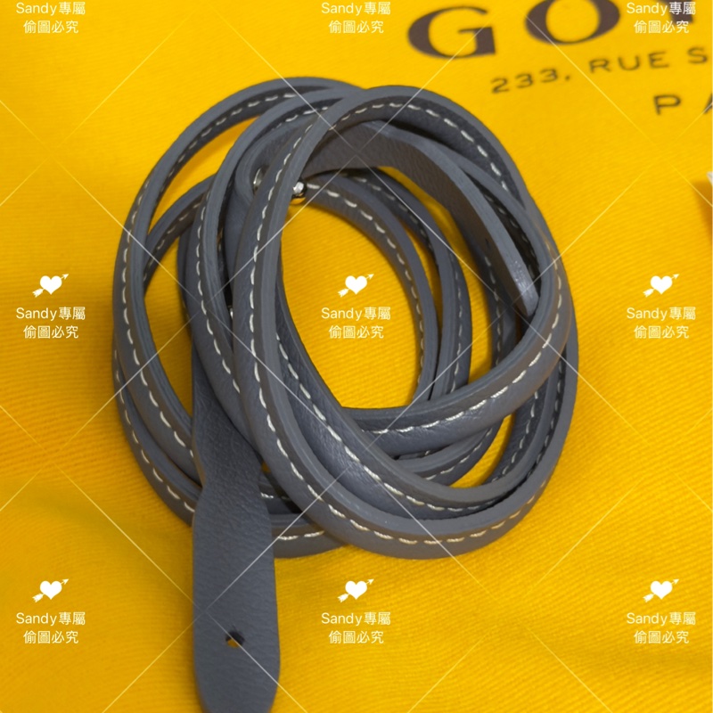 🩶Goyard mini 小水桶 灰色🩶全新全配-16