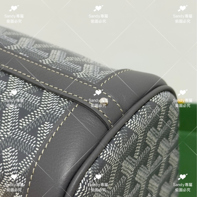 🩶Goyard mini 小水桶 灰色🩶全新全配-21