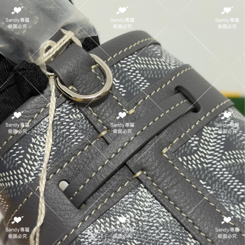 🩶Goyard mini 小水桶 灰色🩶全新全配-22