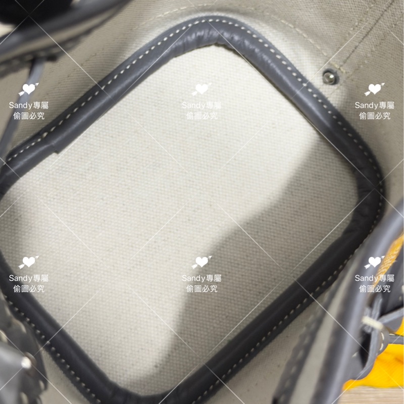 🩶Goyard mini 小水桶 灰色🩶全新全配-38