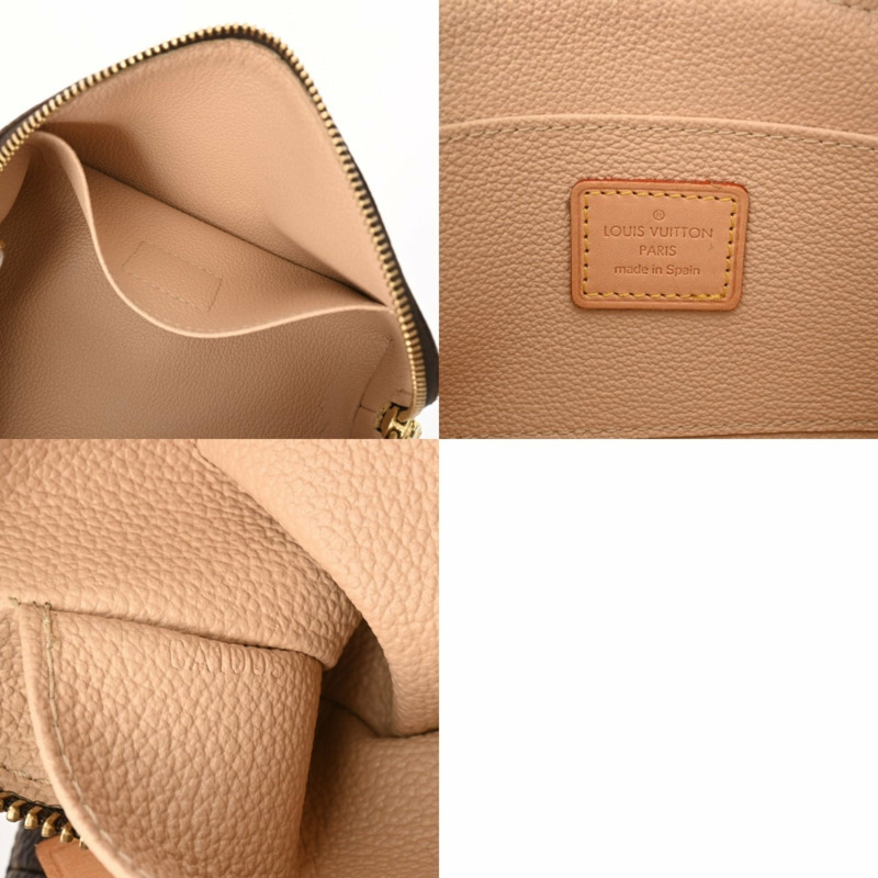 路易威登 (LOUIS VUITTON) Monogram Pochette Cosmetic Brown M47515 女士帆布化妝包 A 級二手 Ginzo-10