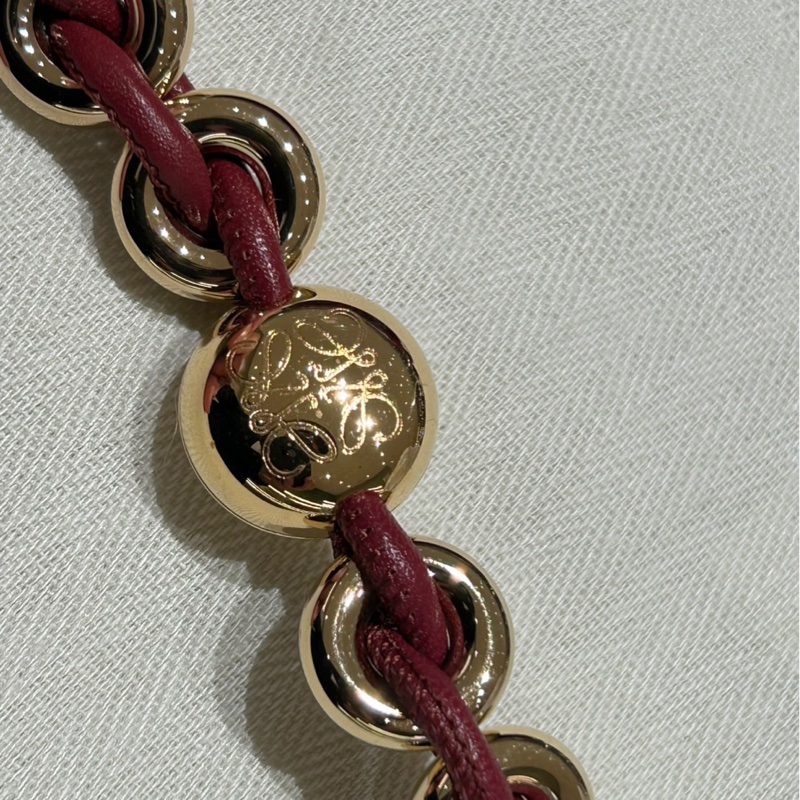 LOEWE Flamenco purse mini(酒紅)-6