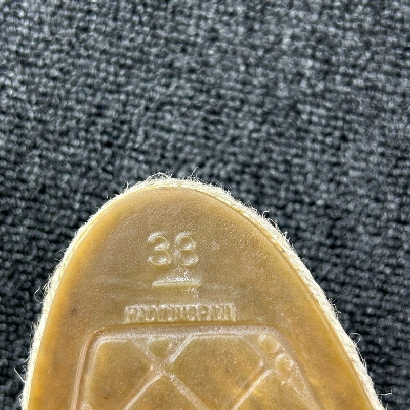 99新 Chanel香奈兒編織漁夫鞋網紗尺碼38-5